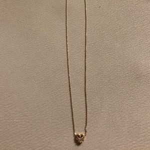 10k Yellow Gold Necklace with 6 Diamonds❤️